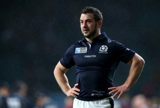 during the 2015 Rugby World Cup Quarter Final match between Australia and Scotland at Twickenham Stadium on October 18, 2015 in London, United Kingdom.