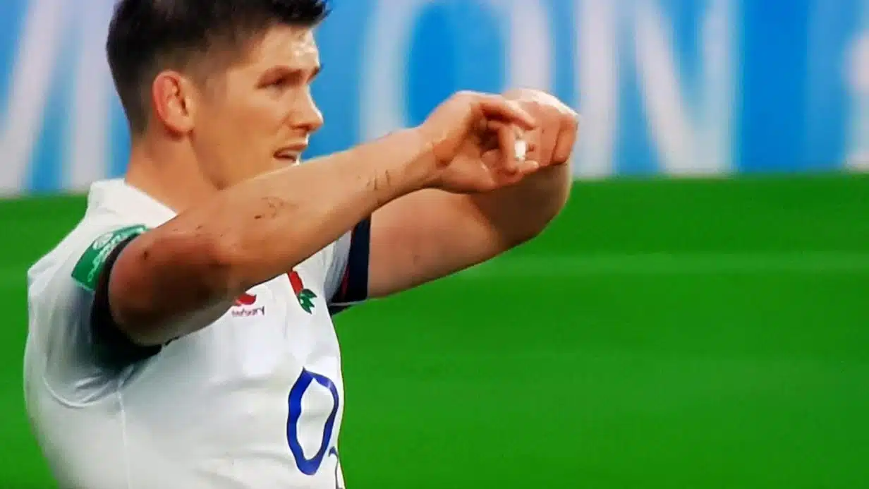 Revealed What Does Owen Farrell S Celebration Mean