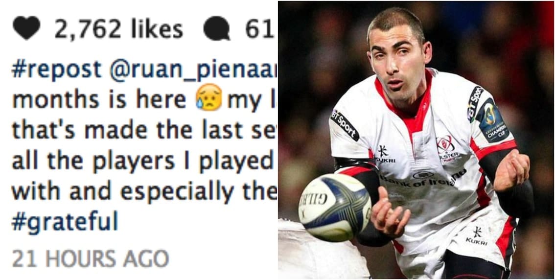 Ruan Pienaar bids farewell in advance of his last ever competitive Ulster match