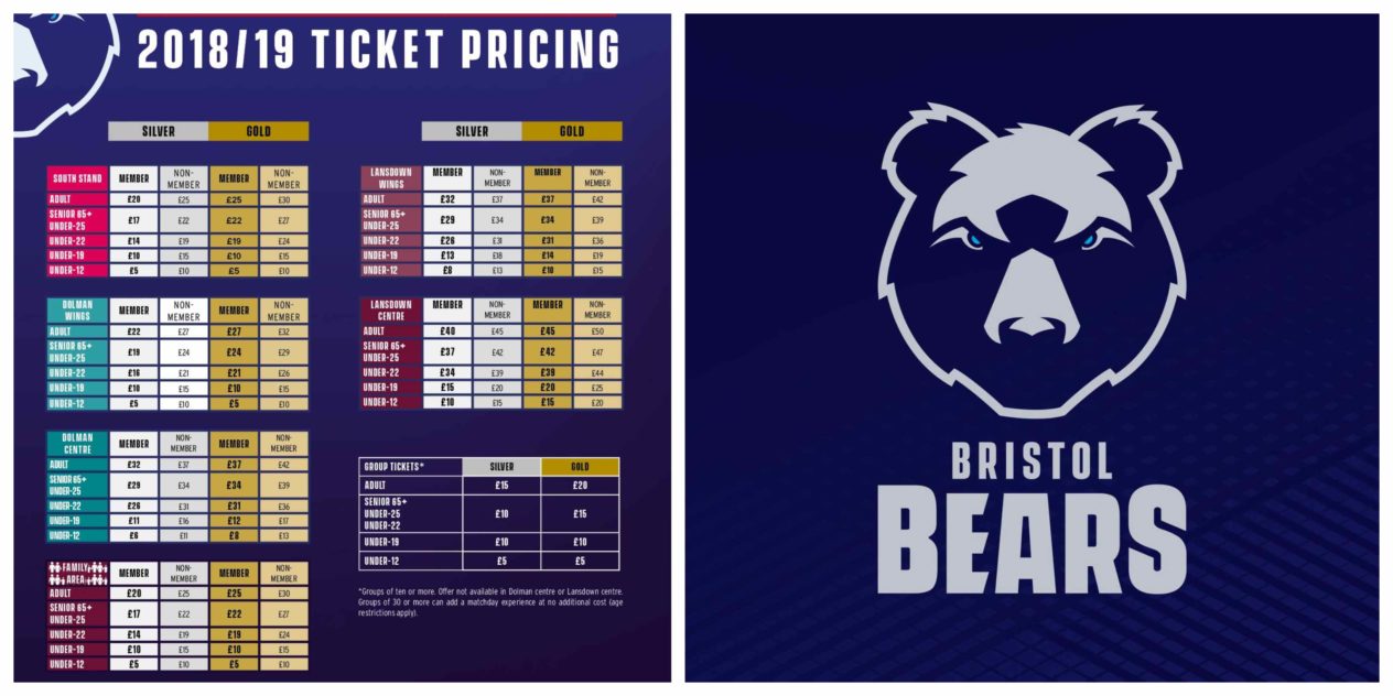 Bristol Bears confirm ticket prices for their Premiership return Ruck