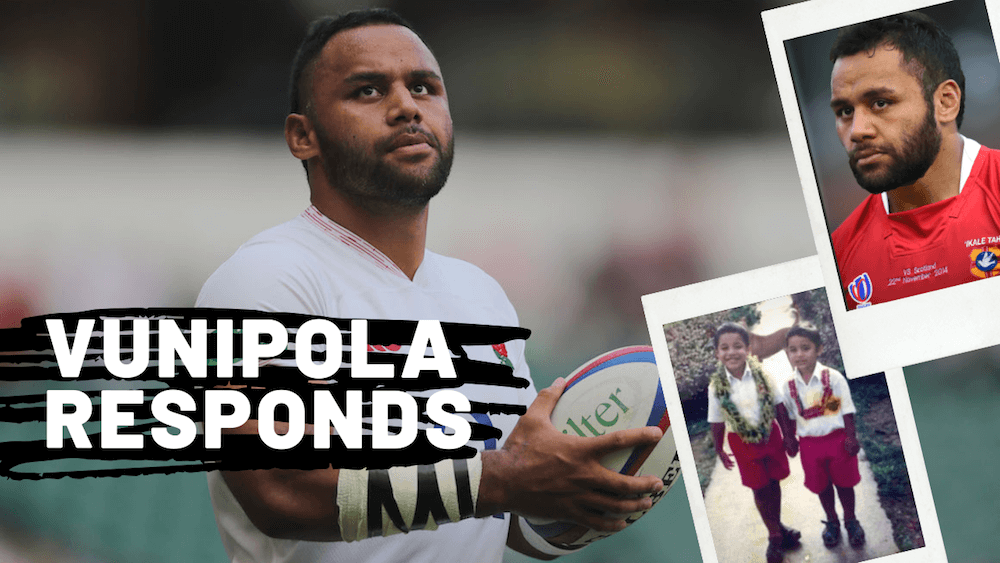 Billy Vunipola asked if he'd consider playing for Tonga in the future... - Ruck
