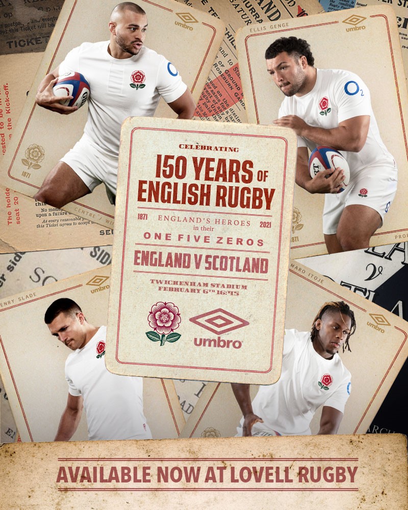 England Will Wear Special Anniversary Kit Against Scotland Ruck
