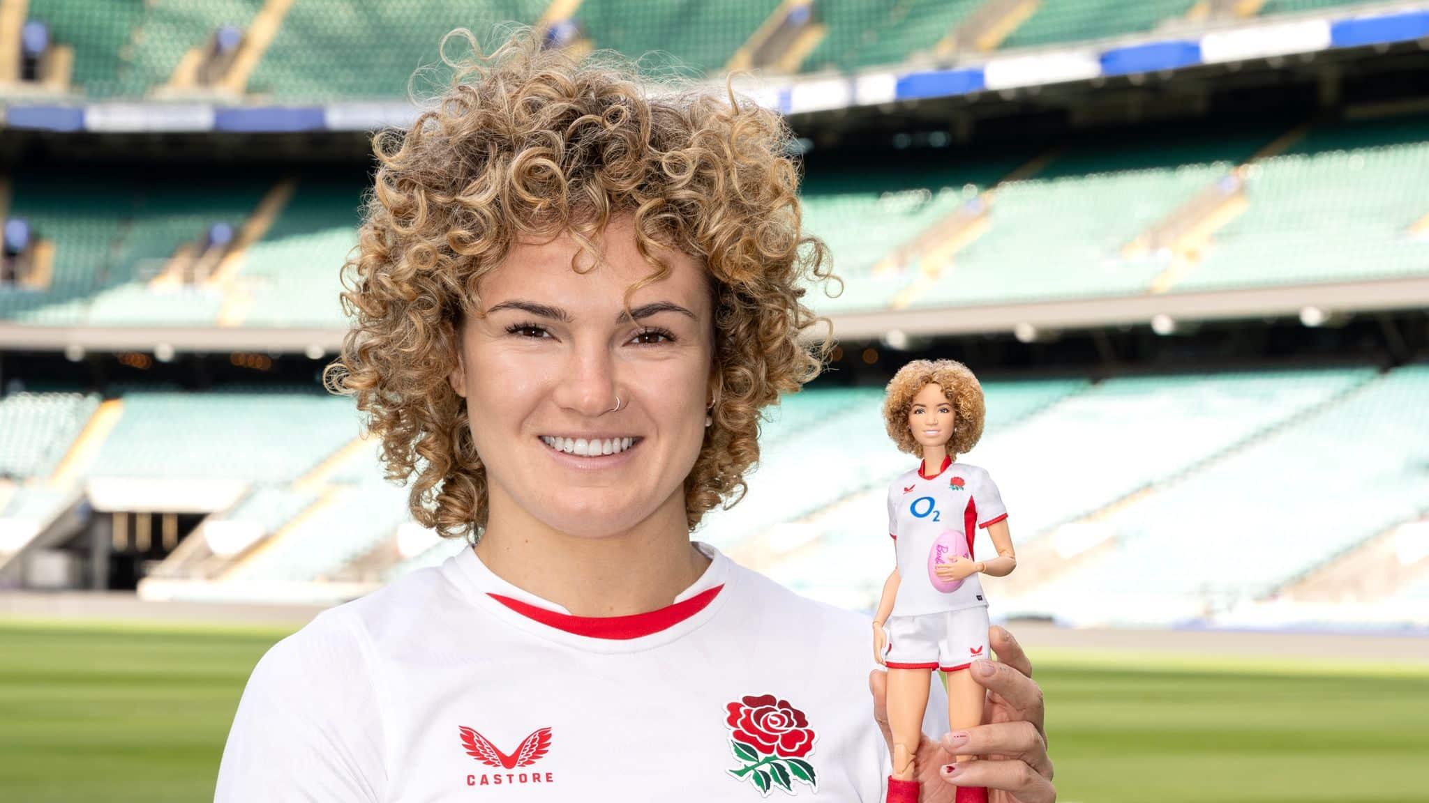 England Rugby Star Ellie Kildunne Honored with Custom Barbie Doll to Inspire Girls
