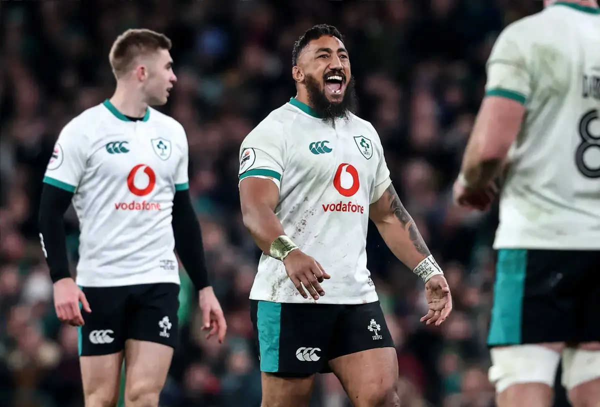 “I’ve got your back” – Bundee Aki reveals Ireland’s team-talk when “s*** hit the fan” against Springboks
