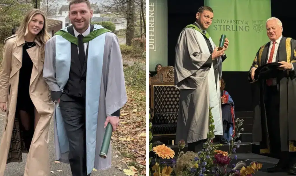 “Extremely proud” – Finn Russell becomes a Doctor